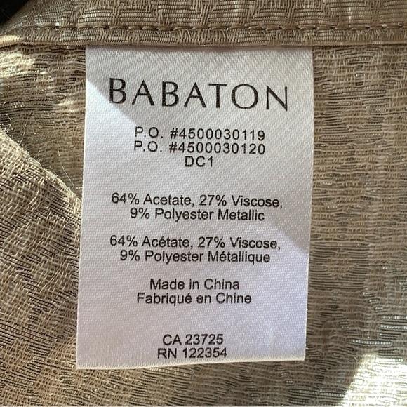 Aritzia Babaton Metallic Jacquard Dress Shorts - Picture 5 of 6